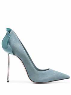 Le Silla Petalo suede pump