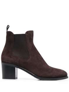 Churchs suede heeled boots