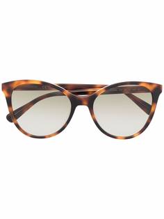 Longchamp tortoiseshell-effect cat-eye sunglasses