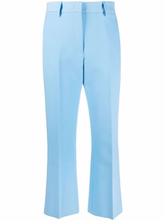 MSGM укороченные расклешенные брюки