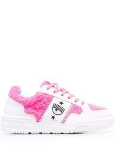 Chiara Ferragni logo-embroidered panelled sneakers