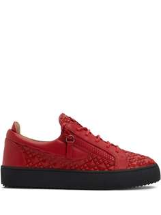 Giuseppe Zanotti кеды Frankie с заклепками