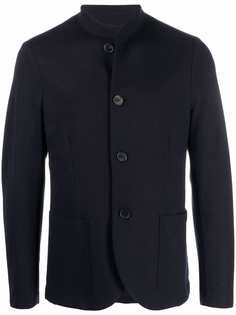 Harris Wharf London stand-up collar wool blazer