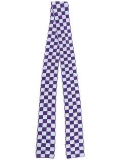 Jejia slim checkerboard scarf