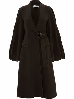JW Anderson BALLOON SLEEVE SHAWL COLLAR COAT