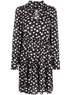 Boutique Moschino платье-трапеция Sweet Sheep с принтом