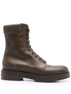 Santoni ботинки на шнуровке