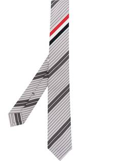 Thom Browne галстук в диагональную полоску