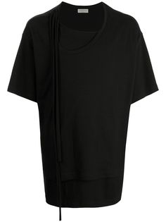 Yohji Yamamoto многослойная футболка
