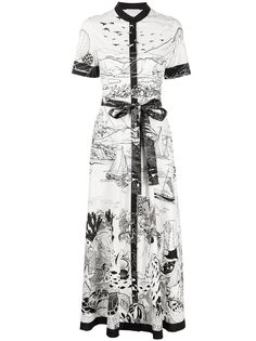 Mary Katrantzou платье с принтом