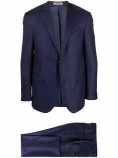 Corneliani шерстяной костюм с однобортным пиджаком