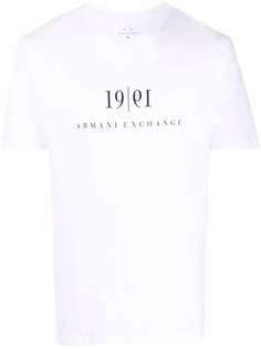 Armani Exchange футболка с логотипом