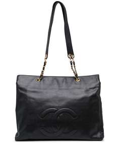 Chanel Pre-Owned сумка на плечо Jumbo XL 1997-го года с логотипом CC