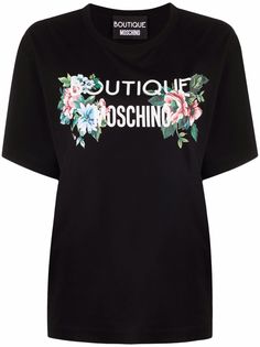 Boutique Moschino футболка с логотипом