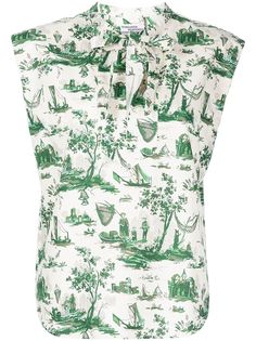 Baum Und Pferdgarten блузка с графичным принтом