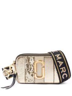 Marc Jacobs сумка The Snapshot с эффектом металлик