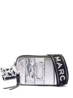 Marc Jacobs сумка The Snapshot с эффектом металлик
