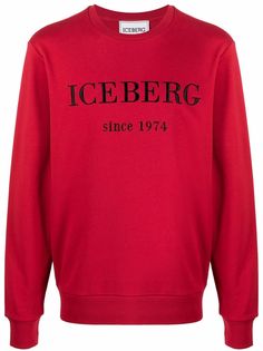 Iceberg толстовка с вышитым логотипом