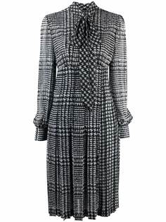 Ermanno Scervino платье миди в клетку глен