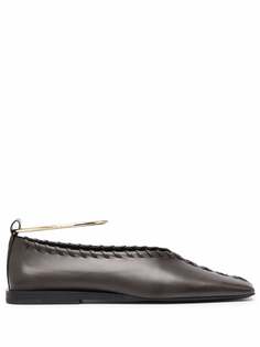Jil Sander балетки с браслетом