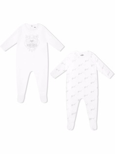 Kenzo Kids комплект из двух комбинезонов с логотипом