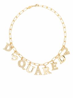 Dsquared2 цепочный браслет с подвесками