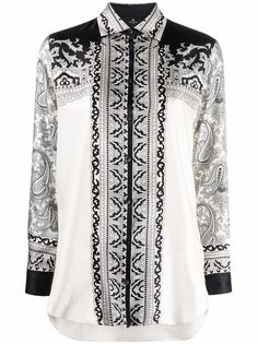 ETRO рубашка с принтом пейсли