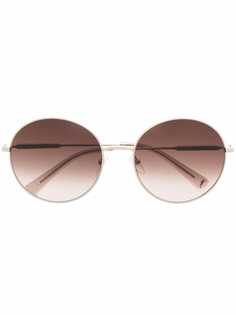 Longchamp массивные солнцезащитные очки с эффектом градиента