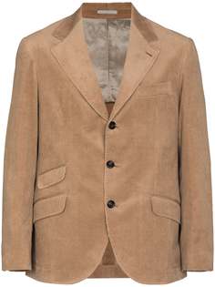 Brunello Cucinelli BRUNELLO SB SUIT TYPE JKT BLZR BRWN