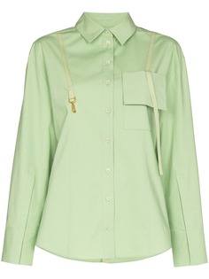 Jacquemus JACQUEMUS LA CHEMISE EDOLO CLLR PCKTS LS