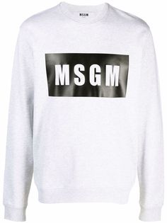 MSGM logo-print sweatshirt