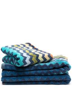 Missoni Home chevron-pattern cotton towel