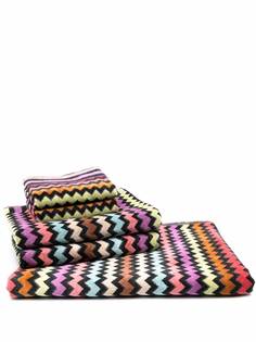 Missoni Home Warner patterned towels (set of 5)