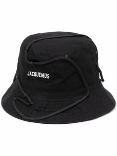 Jacquemus панама с логотипом