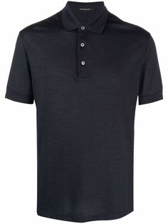 Ermenegildo Zegna рубашка поло с короткими рукавами