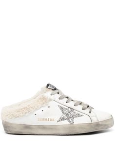 Golden Goose кеды Superstar с меховой подкладкой