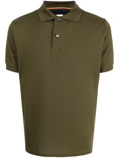 PAUL SMITH rainbow-button polo shirt