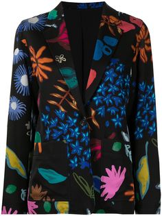 PAUL SMITH floral print blazer