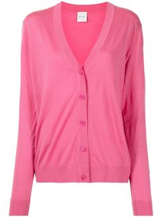 PAUL SMITH fine knit v-neck cardigan