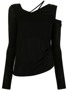 Helmut Lang топ асимметричного кроя