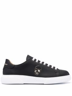 Philipp Plein кеды с декором Skull