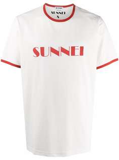 Sunnei футболка с логотипом