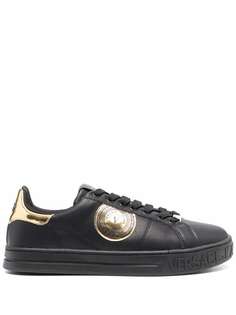 Versace Jeans Couture кроссовки с нашивкой-логотипом