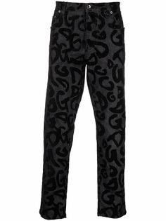 Dolce & Gabbana джинсы прямого кроя с логотипом