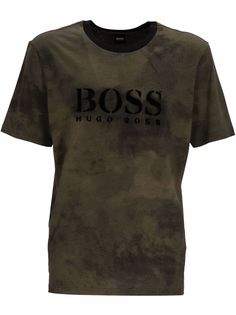 Boss Hugo Boss футболка с камуфляжным принтом