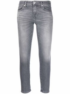 7 For All Mankind джинсы скинни Roxanne