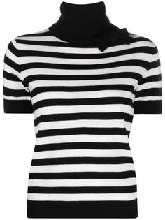 Blugirl striped roll-neck top