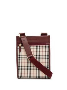 Burberry Pre-Owned сумка через плечо в клетку Vintage Check