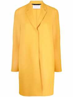 Harris Wharf London single-breasted mid-length coat