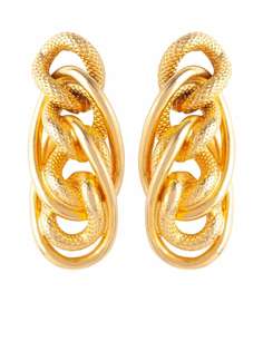 Givenchy Pre-Owned витые серьги